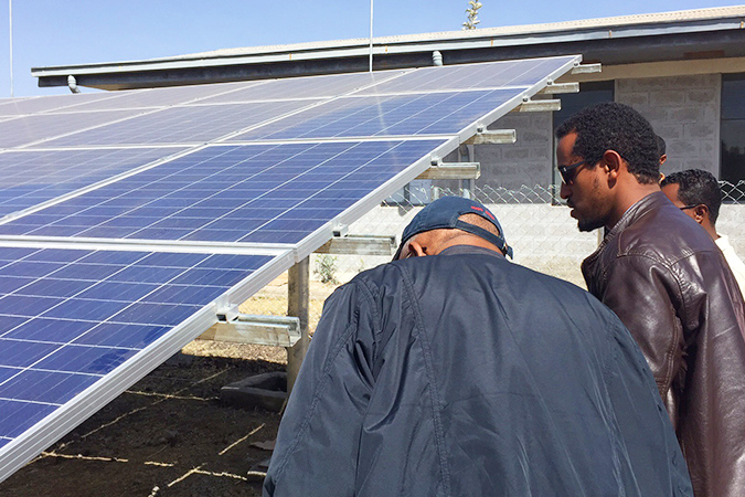 Photovoltaic off-grid power generation project in 167 hospitals in Ethiopia